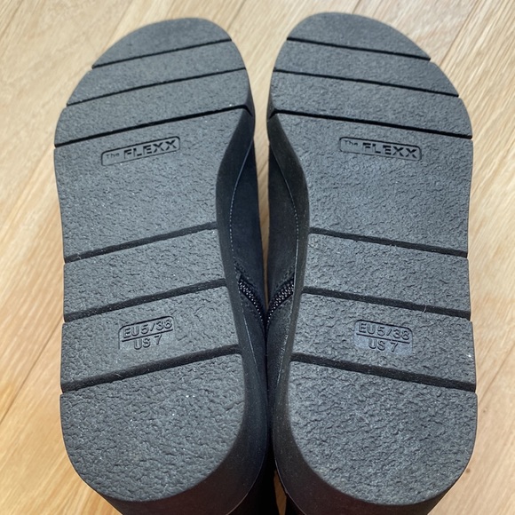 NWOT The FLEXX Womens Camden Black Graffio Chelsea Boots Size 7 - Picture 11 of 11